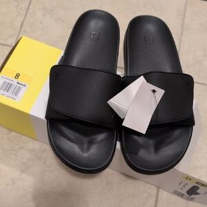 Bench Black Men's Slide Sandals